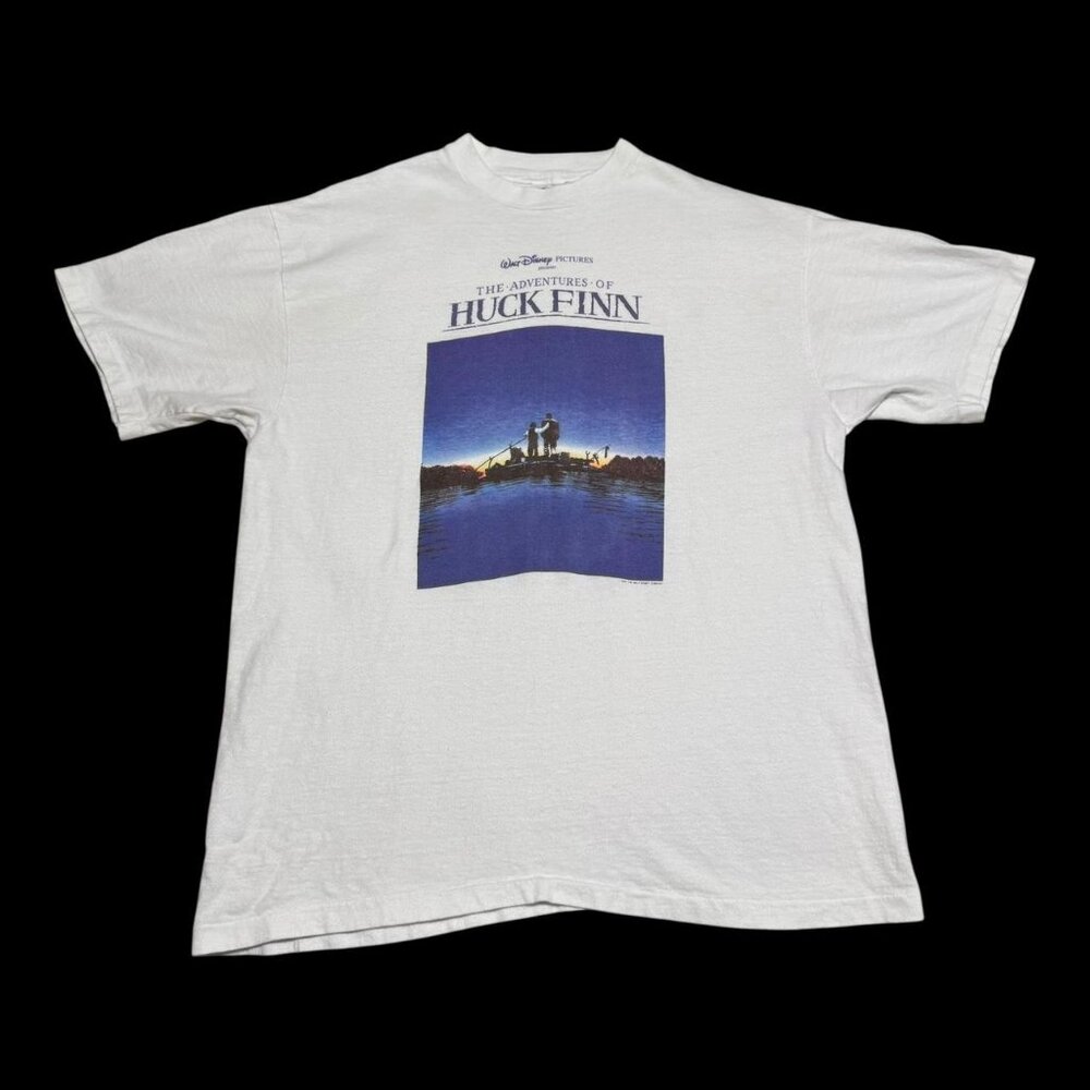 Vintage 1993 Hanes Disney The Adventures of Huck Finn Shirt Adult Large
